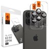 Szkło na aparat Spigen Optik Pro L-Series do iPhone 14/15/16 Pro / Max – Czarny (Black)